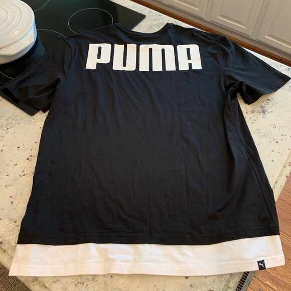 Puma Double Hem T-Shirt L NWOT - Picture 5 of 5